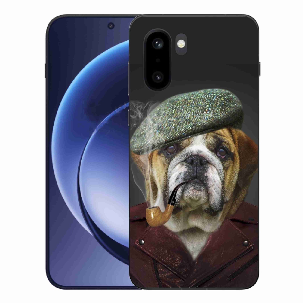 Zselés borítás mmCase a One Plus 15R-hez - kutya csővel