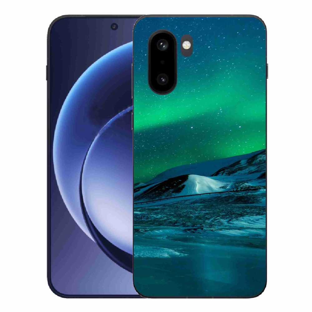 Zselés borítás mmCase a One Plus 15R készülékhez - aurora borealis
