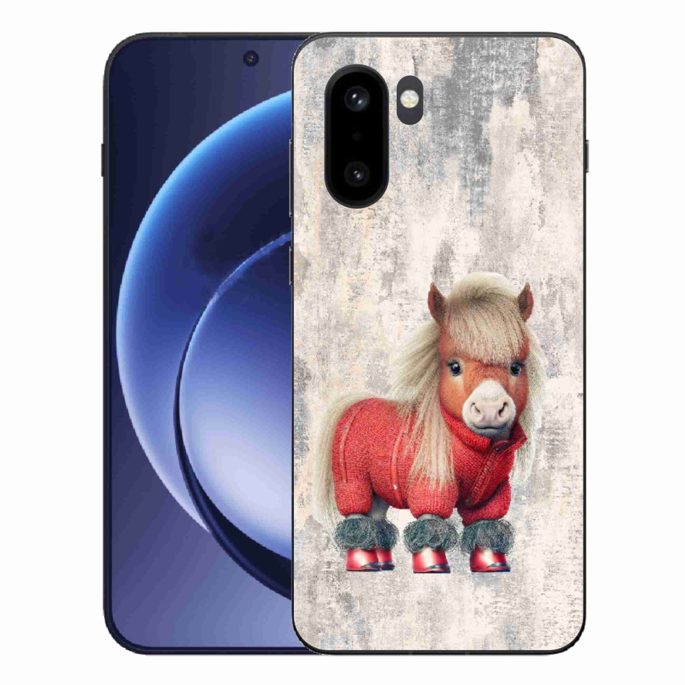 Zselés borítás mmCase a One Plus 15R-hez - póni pulóverben