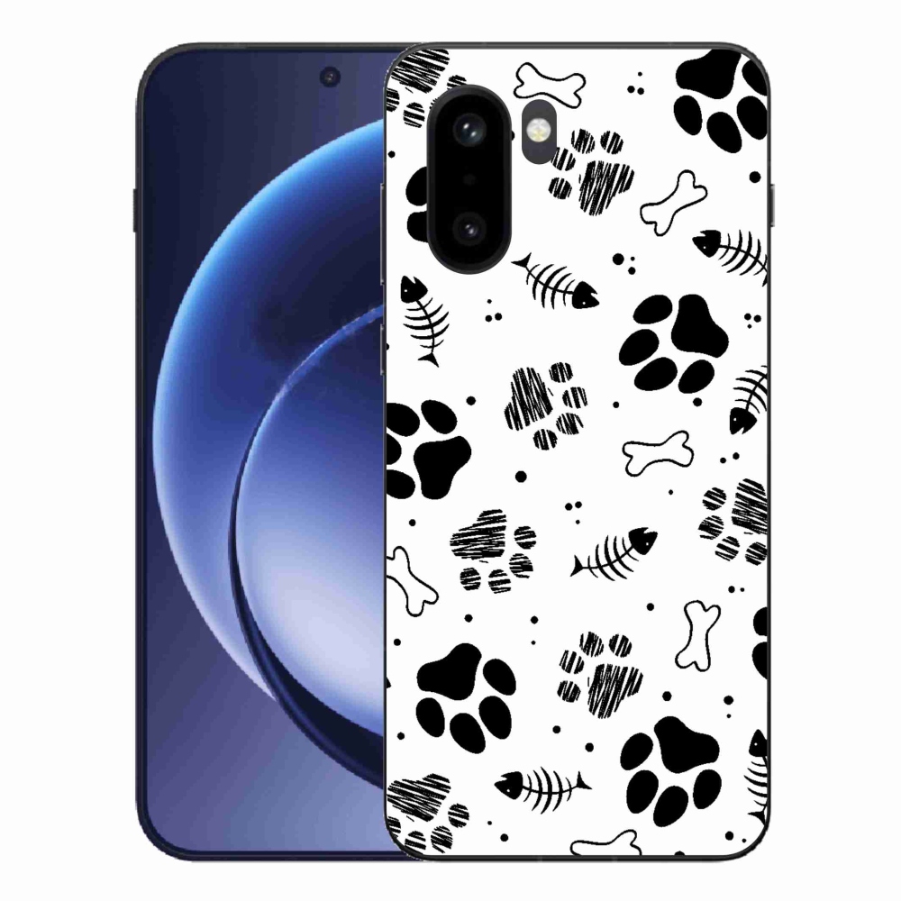 Zselés borítás mmCase for One Plus 15R - kutyamancsok 1