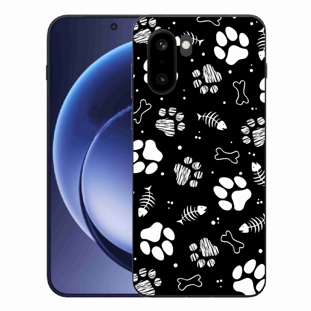 Zselés borítás mmCase for One Plus 15R - kutyamancsok