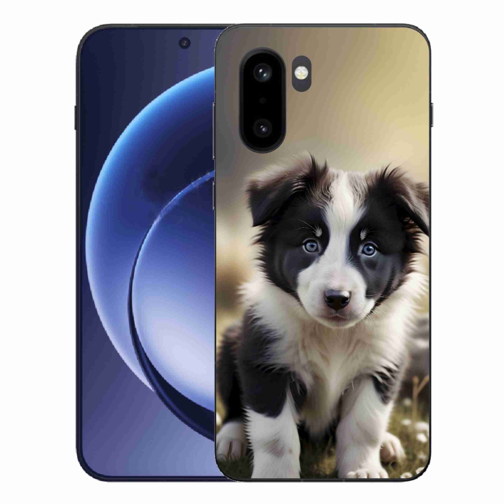 Zselés borítás mmCase for One Plus 15R - aranyos border collie