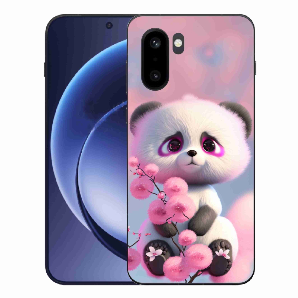 Zselés borítás mmCase a One Plus 15R készülékhez - aranyos panda 1