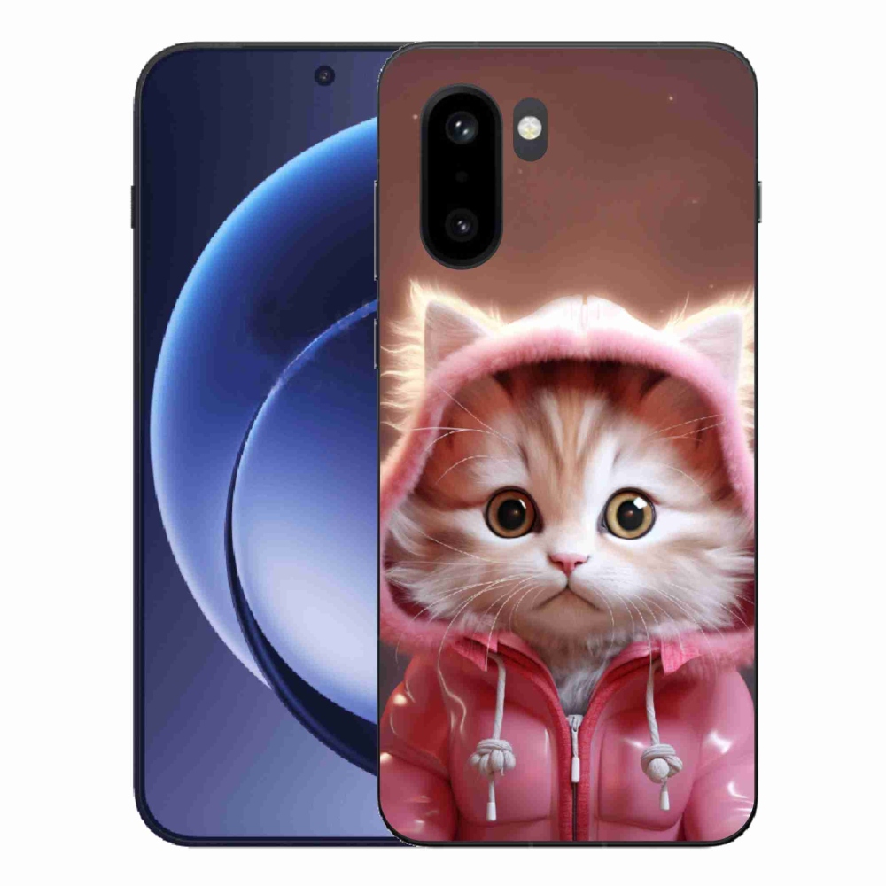 Zselés borítás mmCase a One Plus 15R készülékhez - aranyos cica 3