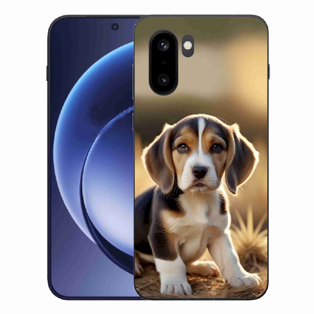 Zselés borítás mmCase a One Plus 15R készülékhez - aranyos beagle