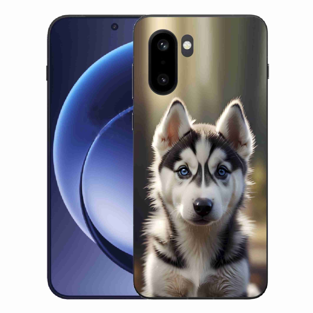 Gél borítás mmCase for One Plus 15R - aranyos szibériai husky