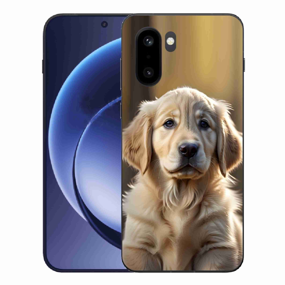 Zselés borítás mmCase a One Plus 15R készülékhez - aranyos arany retriever