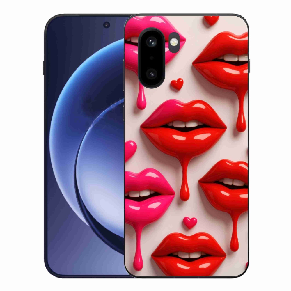 Zselés borítás mmCase a One Plus 15R készülékhez - ajkak 2