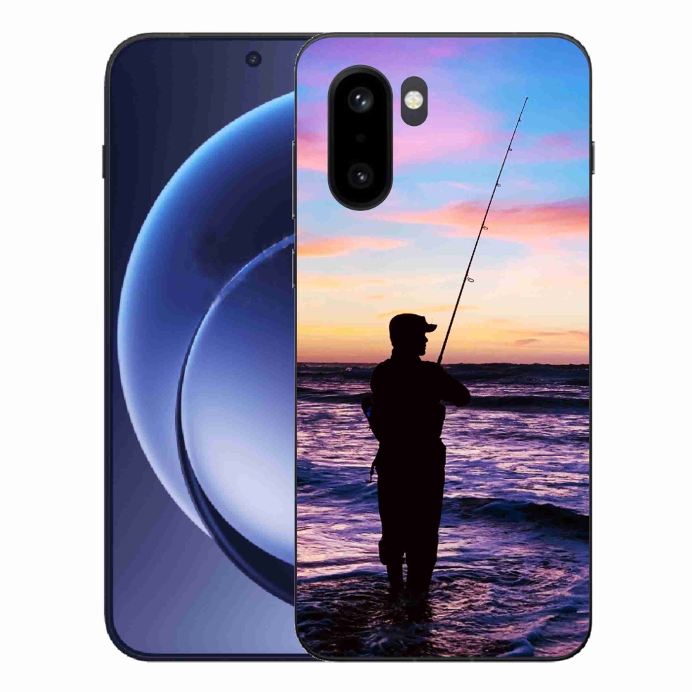 Zselés borítás mmCase a One Plus 15R-hez - halászat 1