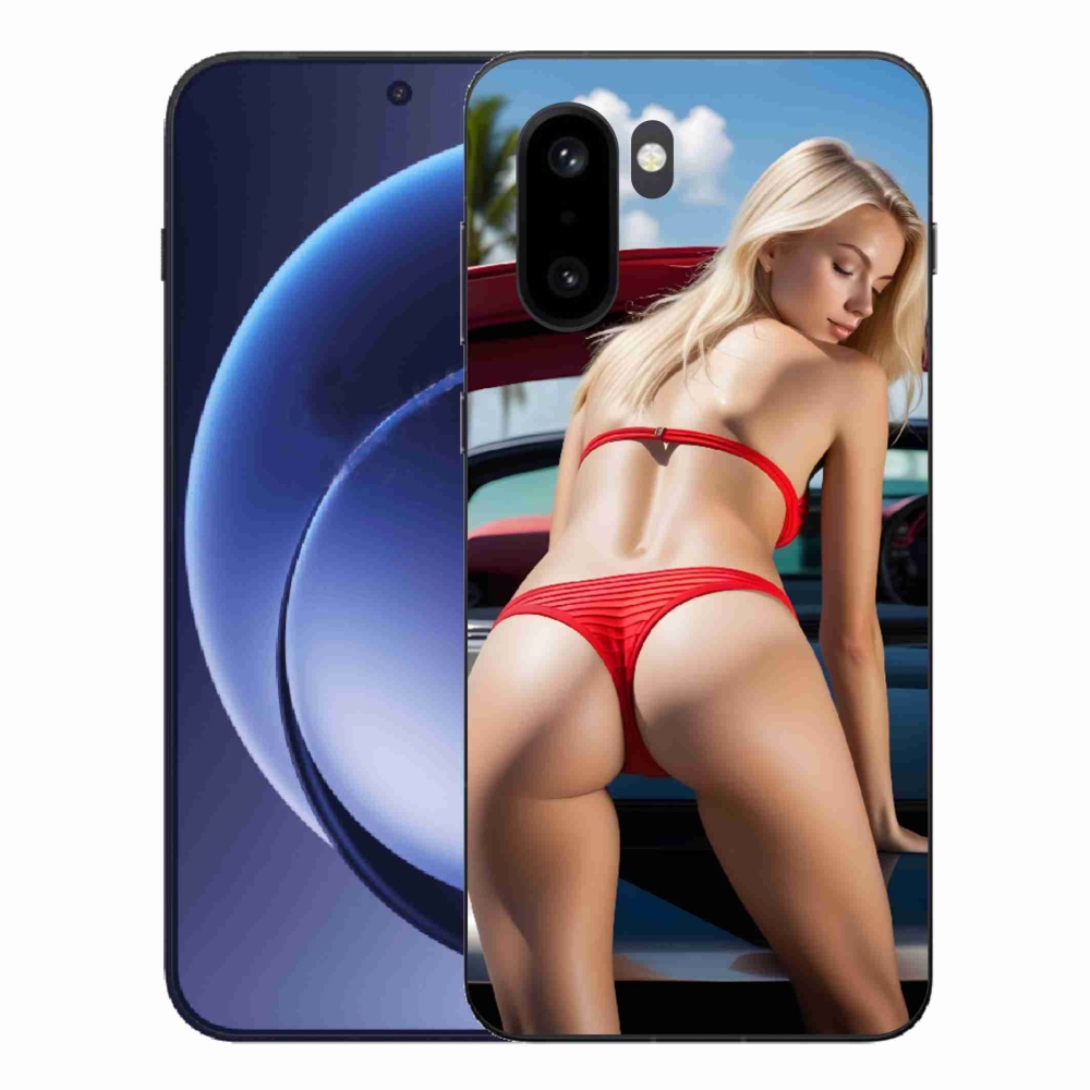Zselés borítás mmCase a One Plus 15R készülékhez - szexi nő 2