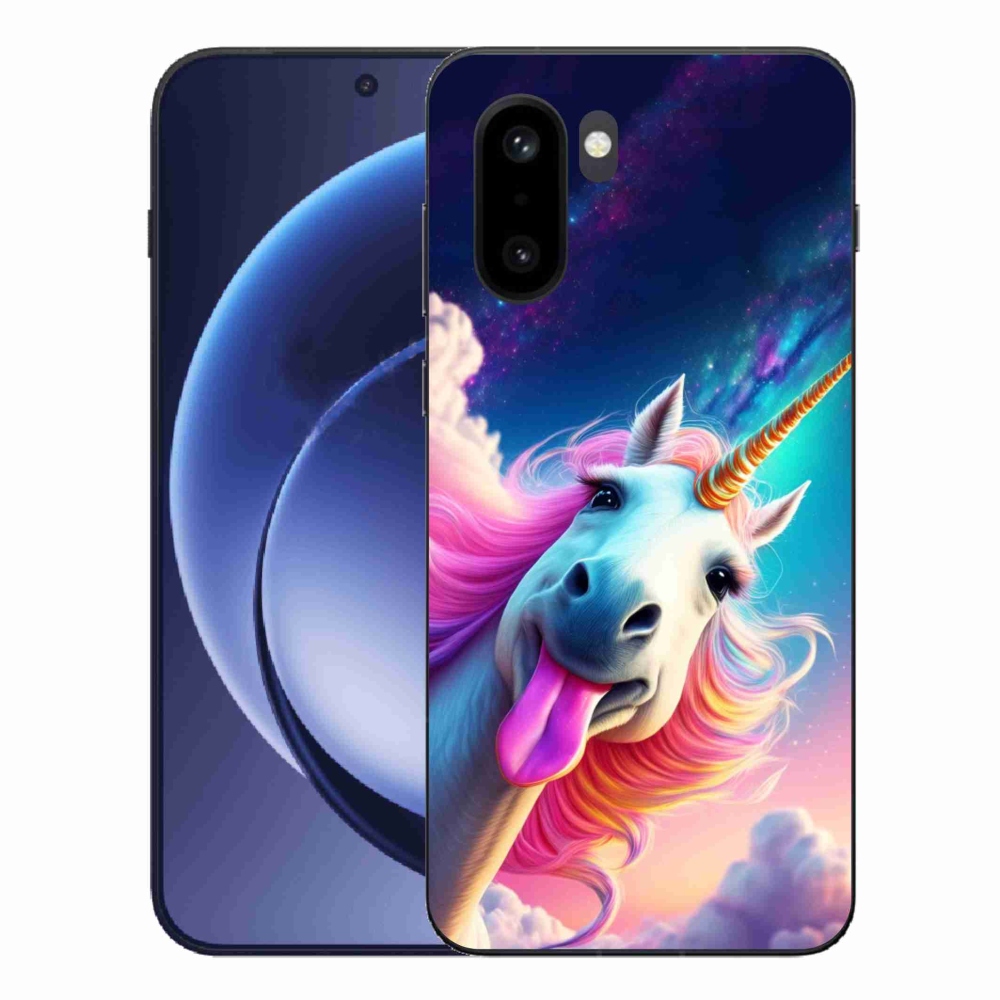 Zselés borítás mmCase a One Plus 15R készülékhez - őrült egyszarvú