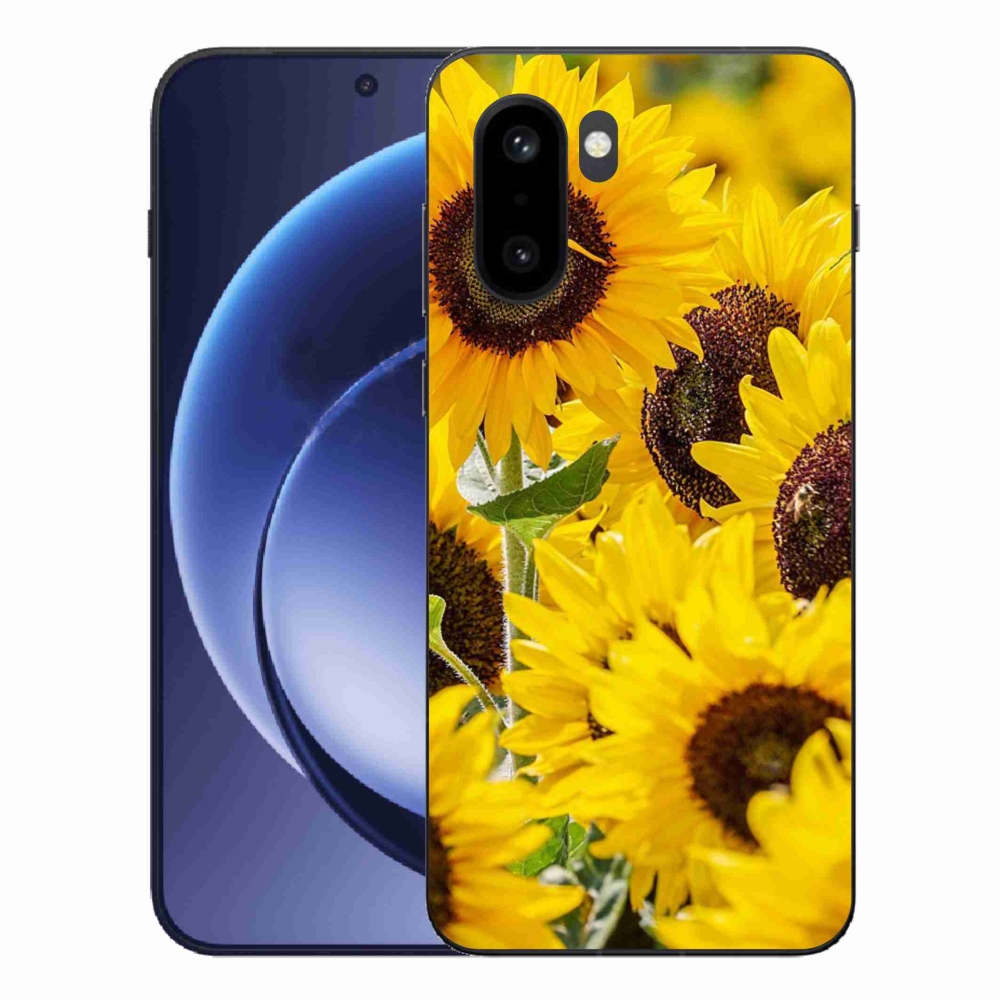 Zselés tok mmCase a One Plus 15R készülékhez - Napraforgó