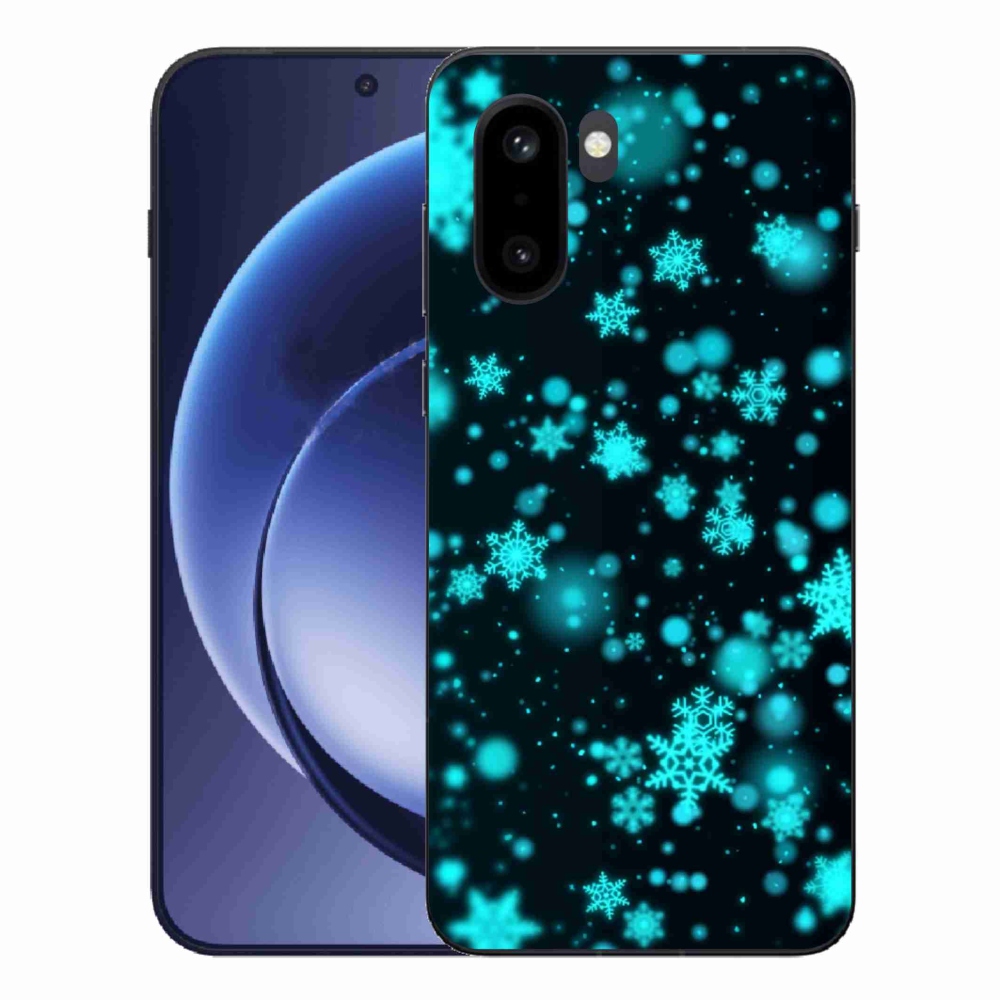 Zselés borítás mmCase a One Plus 15R készülékhez - hópelyhek 1