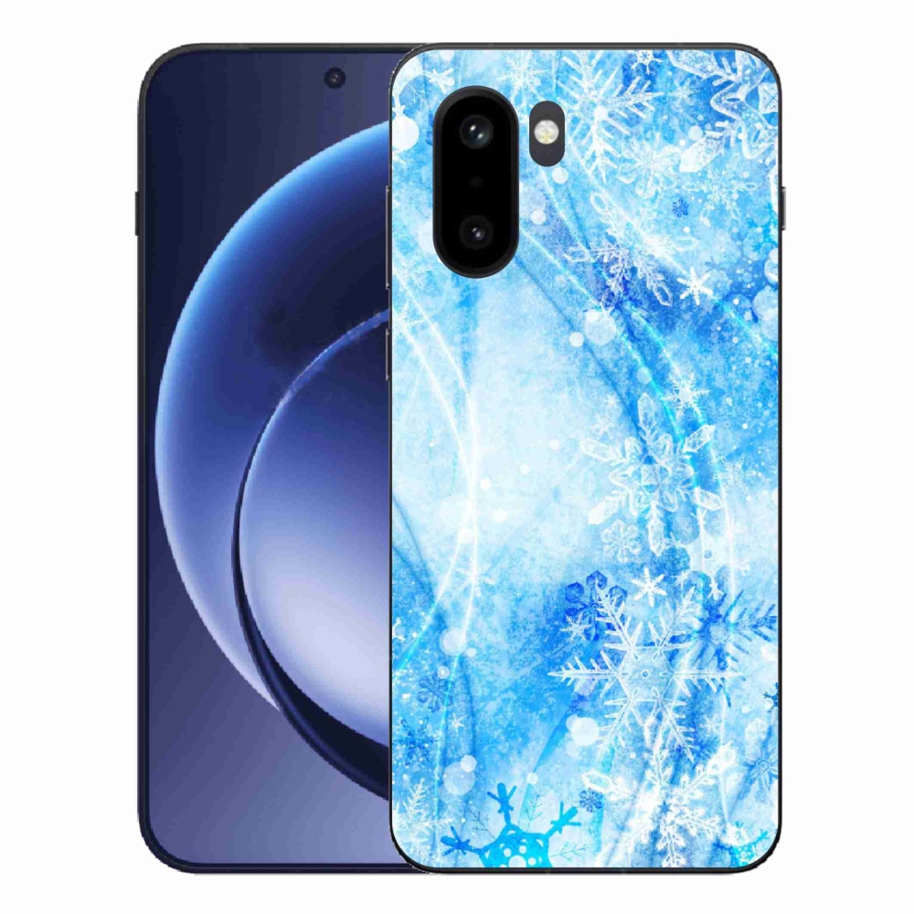 Zselés borítás mmCase a One Plus 15R készülékhez - hópelyhek