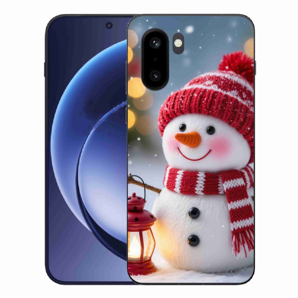 Zselés borítás mmCase for One Plus 15R - hóember 2