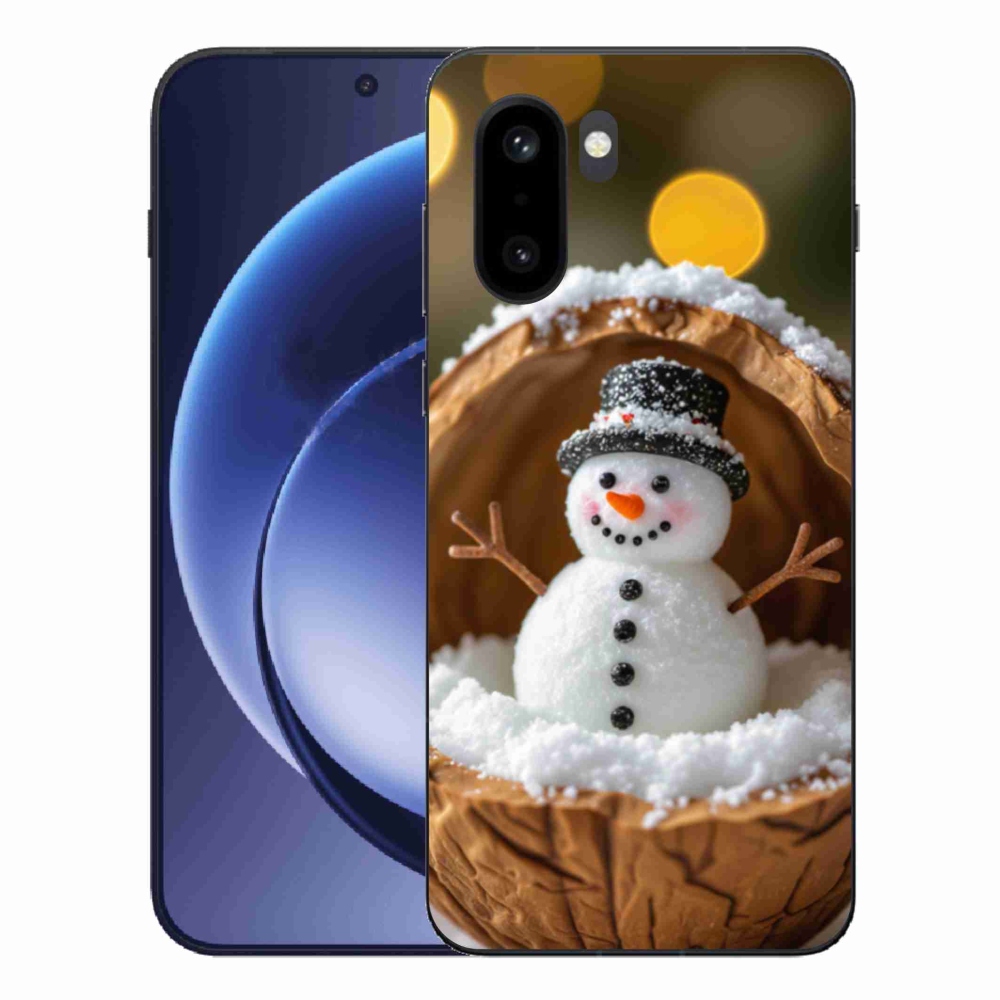 Zselés borítás mmCase for One Plus 15R - hóember 4