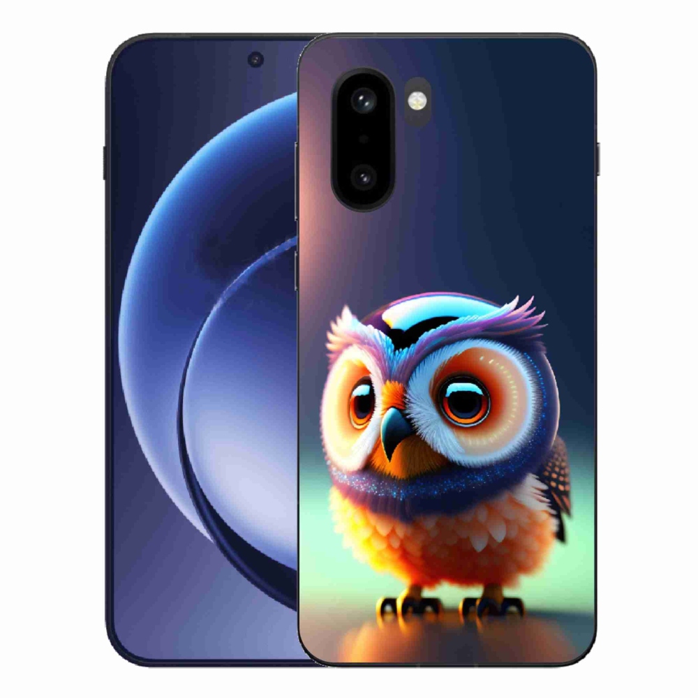 Zselés tok mmCase a One Plus 15R készülékhez - bagoly