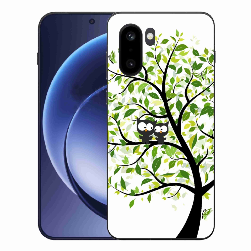 Zselés borítás mmCase for One Plus 15R - baglyok a fán