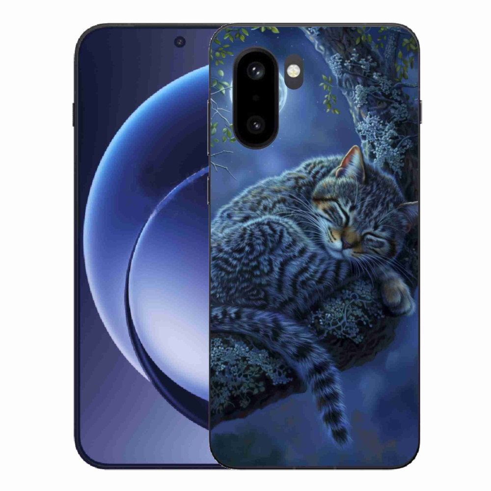 Zselés borítás mmCase a One Plus 15R készülékhez - alvó macska