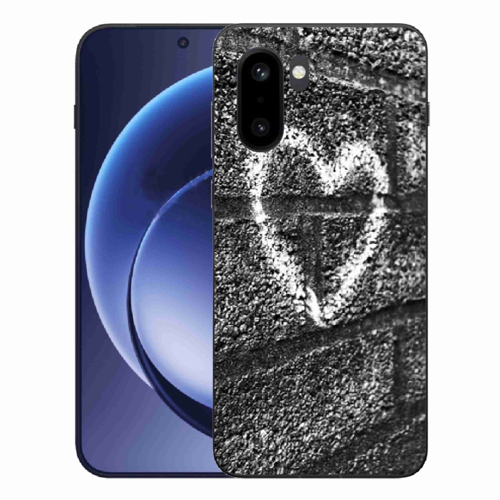 Zselés borítás mmCase for One Plus 15R - szív a falon