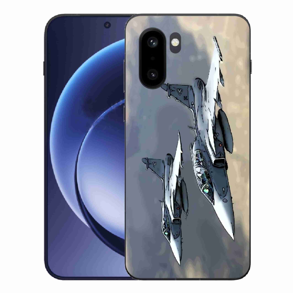 Zselés borítás mmCase a One Plus 15R-hez - vadászgépek