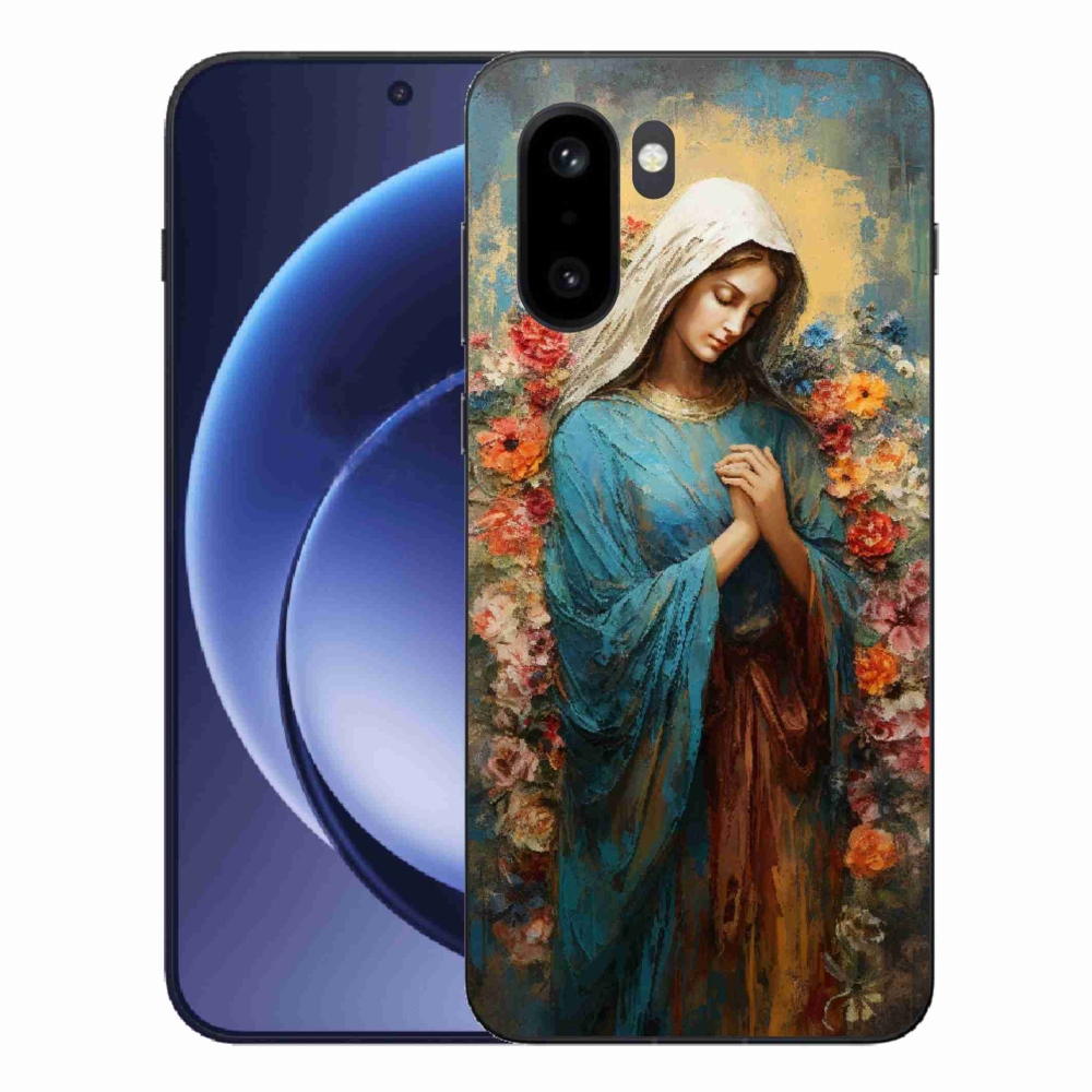 Zselés borítás mmCase a One Plus 15R-en - szent nő