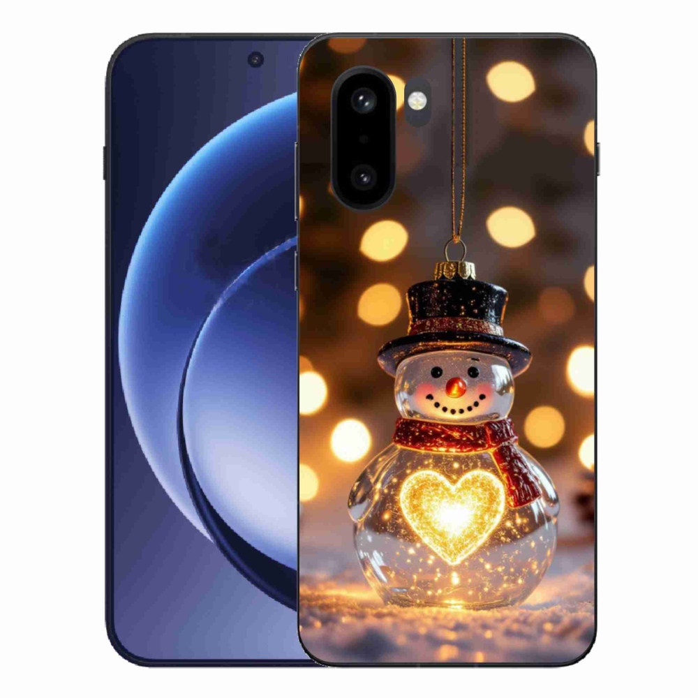 Gél borítás mmCase a One Plus 15R készülékhez - Karácsonyi hóember
