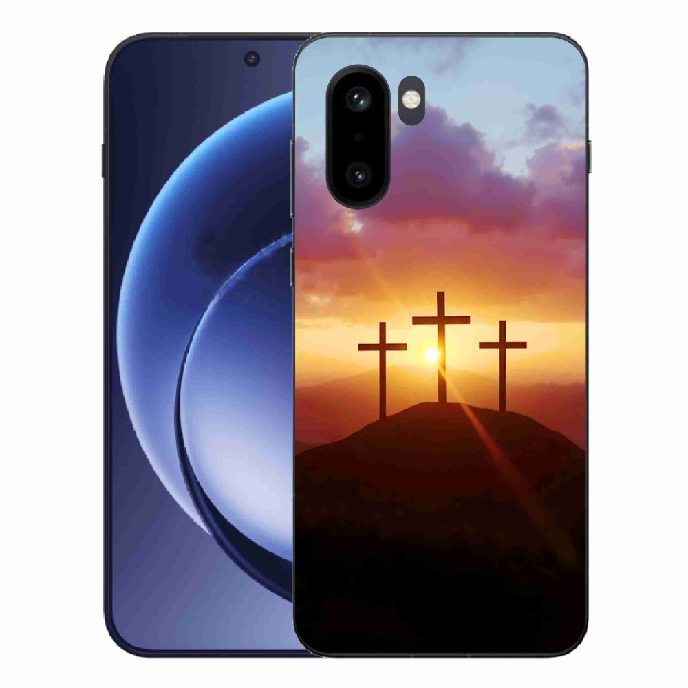 Zselés borítás mmCase a One Plus 15R-hez - három kereszt