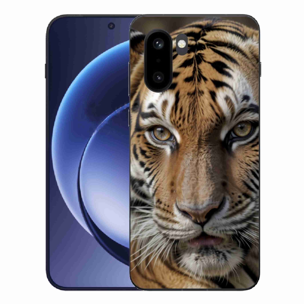 Zselés borítás mmCase a One Plus 15R-hez - tigris nézet