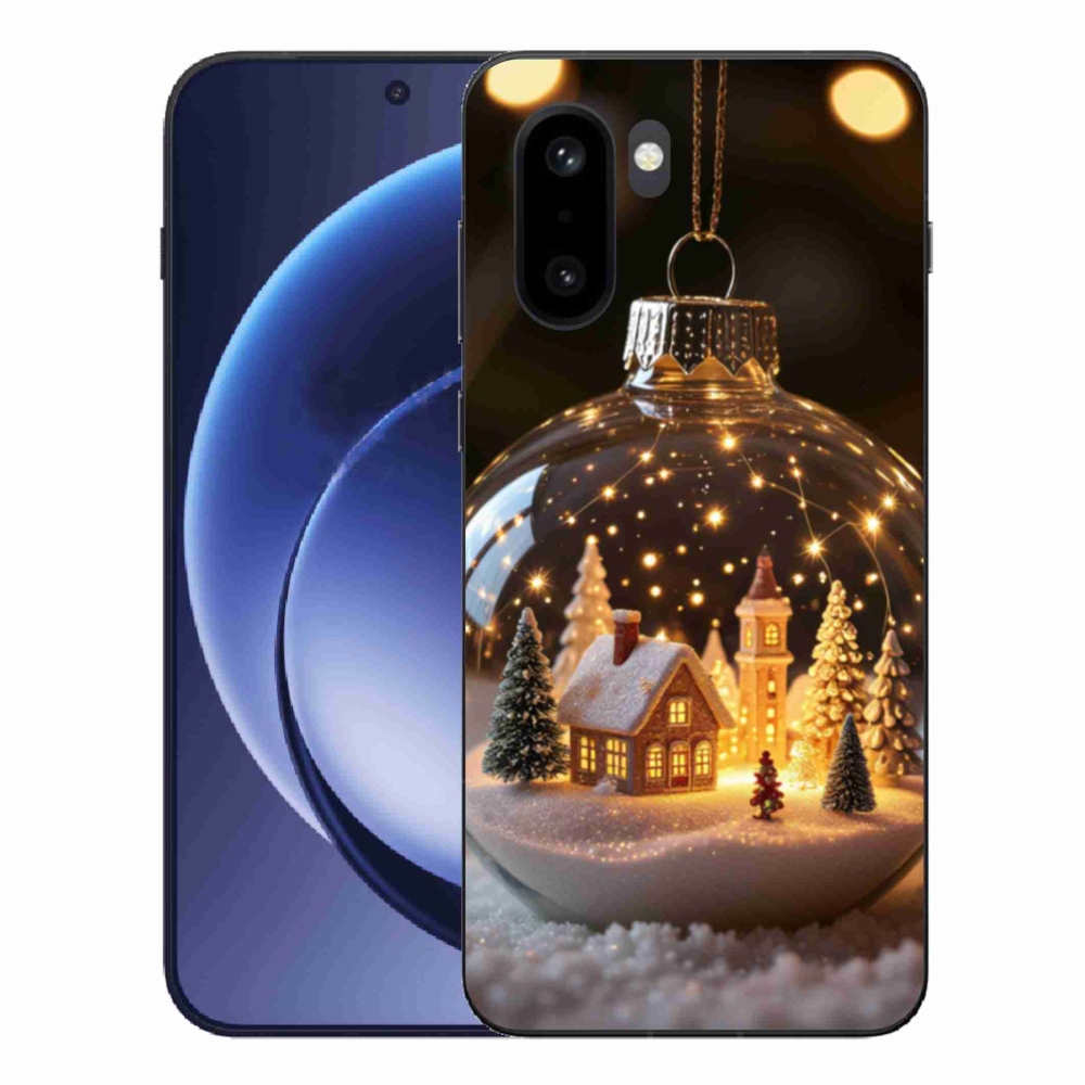 Zselés borítás mmCase a One Plus 15R-hez - Karácsonyi gömb 3