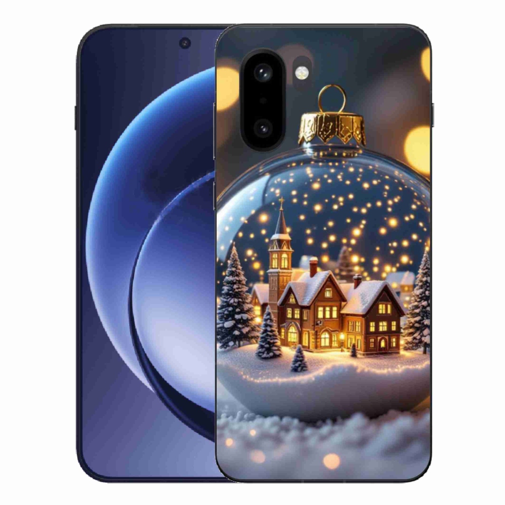 Zselés borítás mmCase a One Plus 15R-hez - Karácsonyi gömb 4
