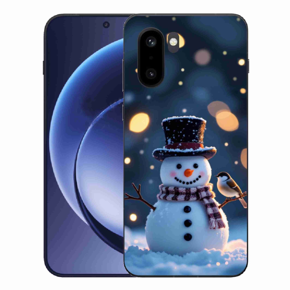 Gél borítás mmCase a One Plus 15R készülékhez - Karácsonyi hóember