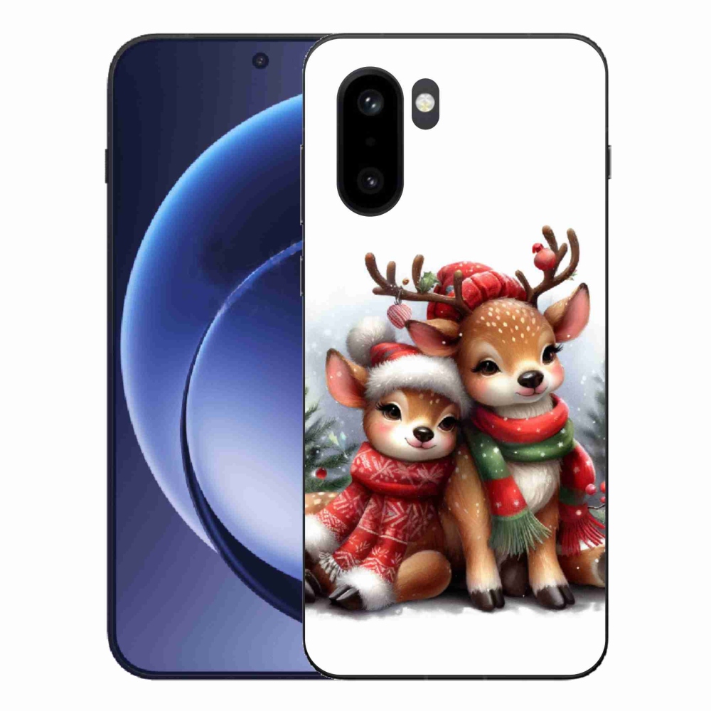 Zselés borítás mmCase for One Plus 15R - Karácsonyi rénszarvas