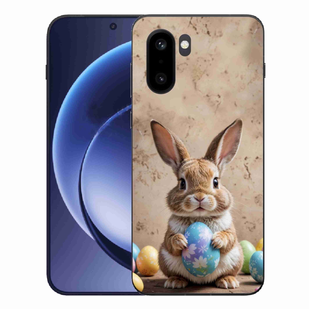 Zselés borítás mmCase a One Plus 15R készülékhez - Húsvéti nyuszi