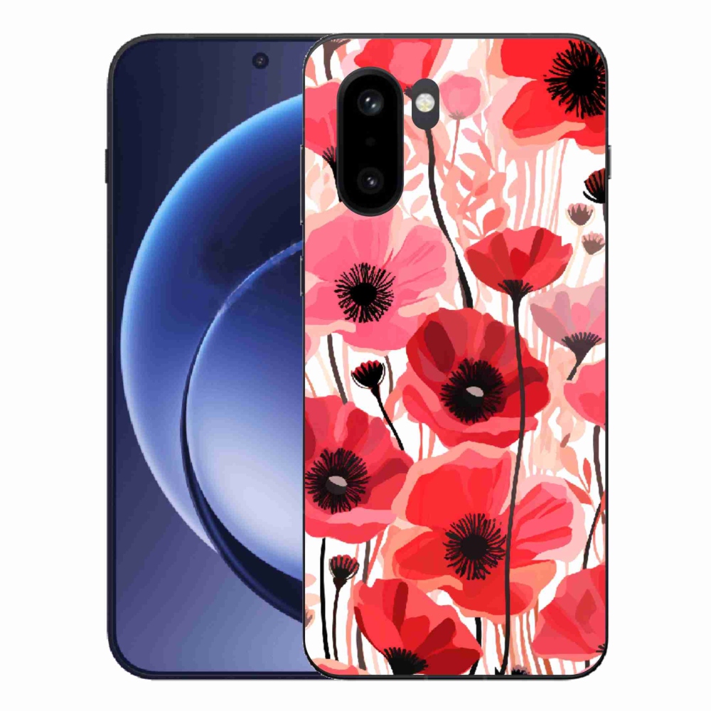 Zselés tok mmCase a One Plus 15R készülékhez - mákos 1