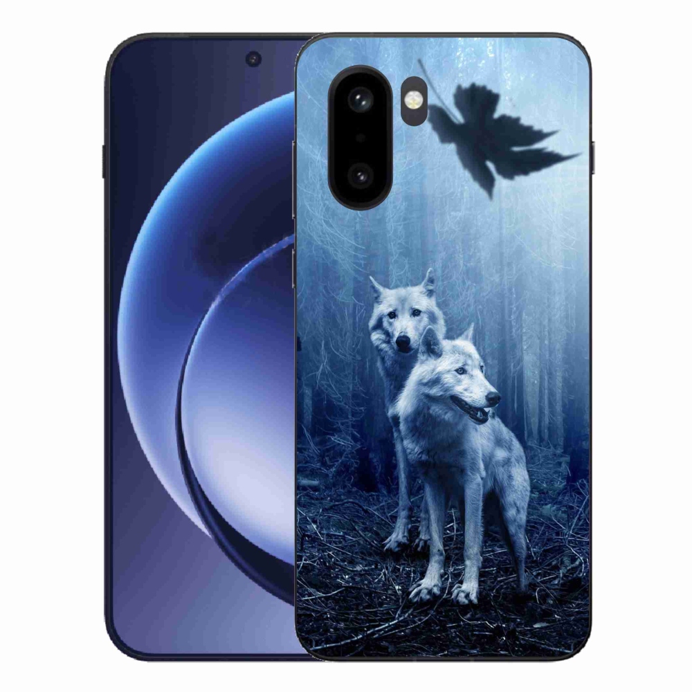 Zselés borítás mmCase for One Plus 15R - farkasok az erdőben