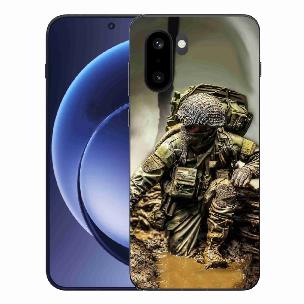 Zselés borítás mmCase a One Plus 15R-hez - katona