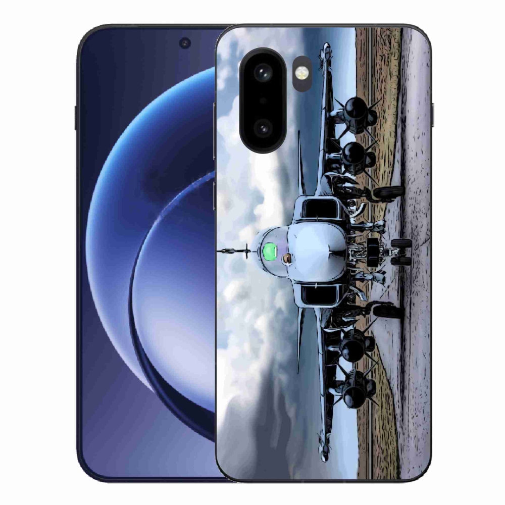 Zselés borítás mmCase for One Plus 15R - katonai repülőgépekhez