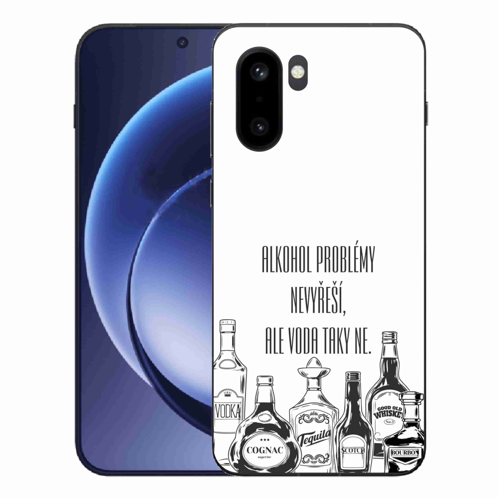 Gél borító mmCase a One Plus 15R készülékre - vicces szöveg fehér háttérrel