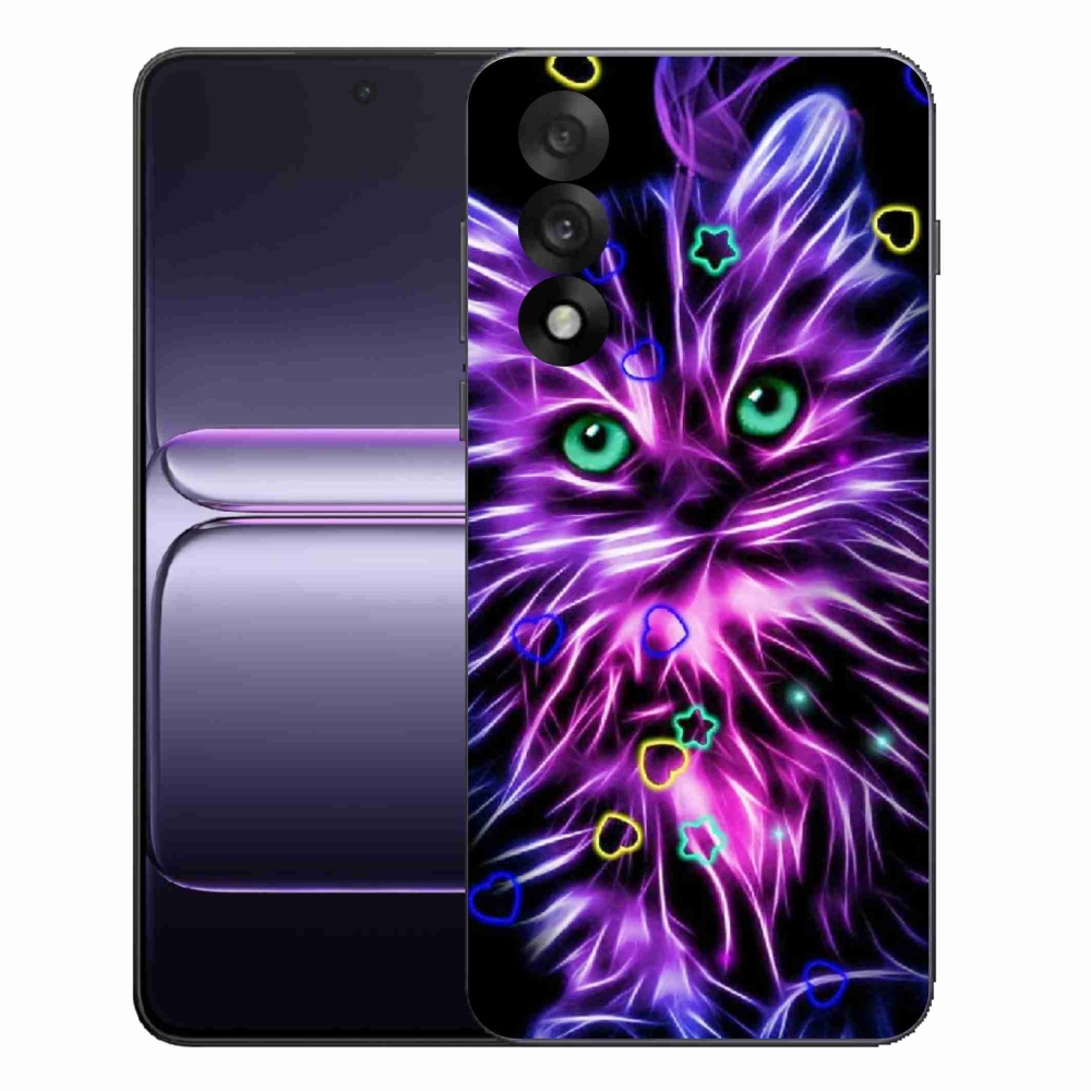 Zselés borítás mmCase on One Plus Nord 5 - absztrakt macska