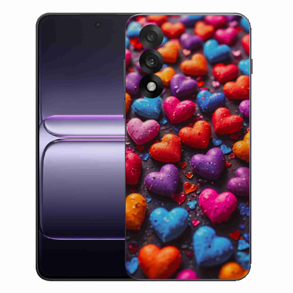 Gél borítás mmCase a One Plus Nord 5-re - színes szív