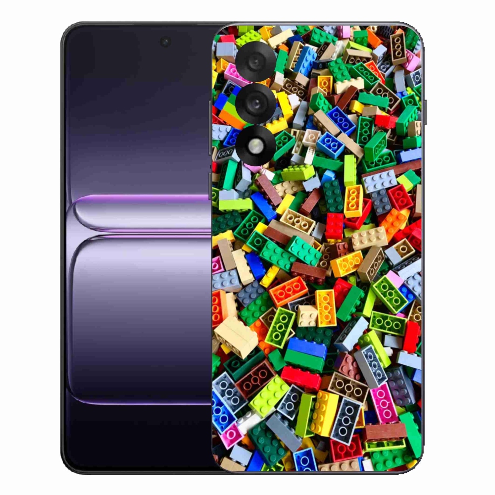 Gélborítás mmCase on One Plus Nord 5 - színes építőkockák