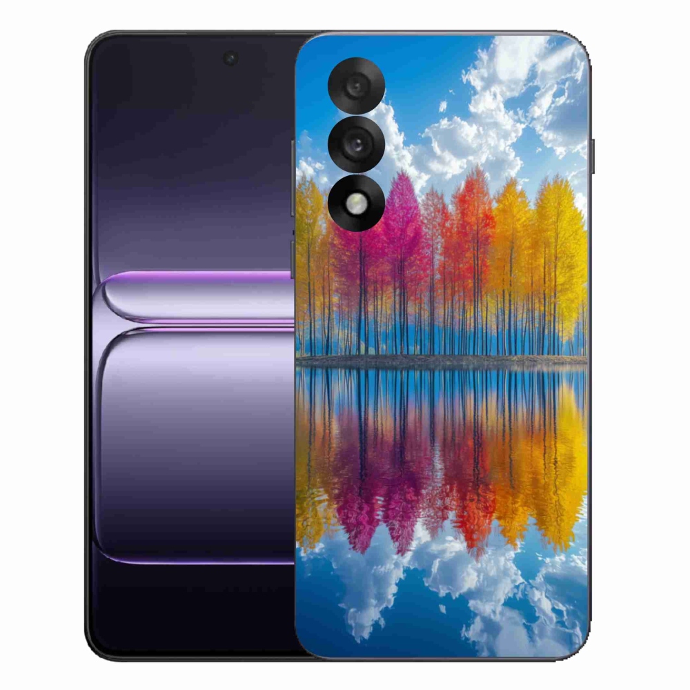 Gél borítás mmCase a One Plus Nord 5 - színes fák