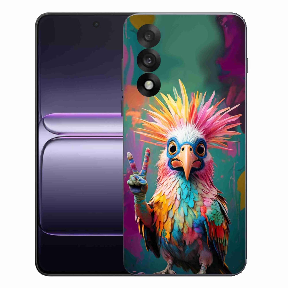 Zselés borítás mmCase a One Plus Nord 5 - színes lázadóra