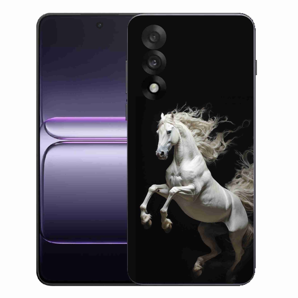 Gél borítás mmCase on One Plus Nord 5 - fehér ló 4