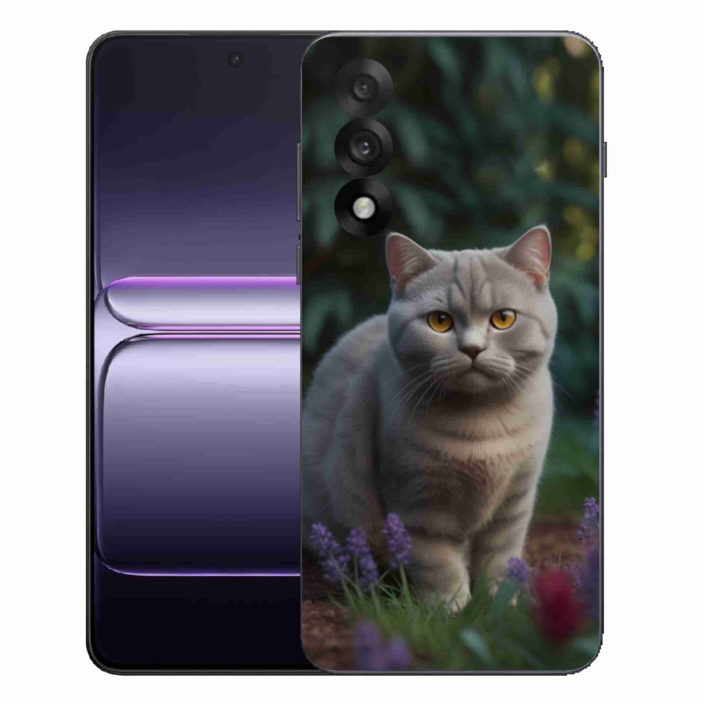 Zselés borítás mmCase a One Plus Nord 5 készülékhez - Brit macska
