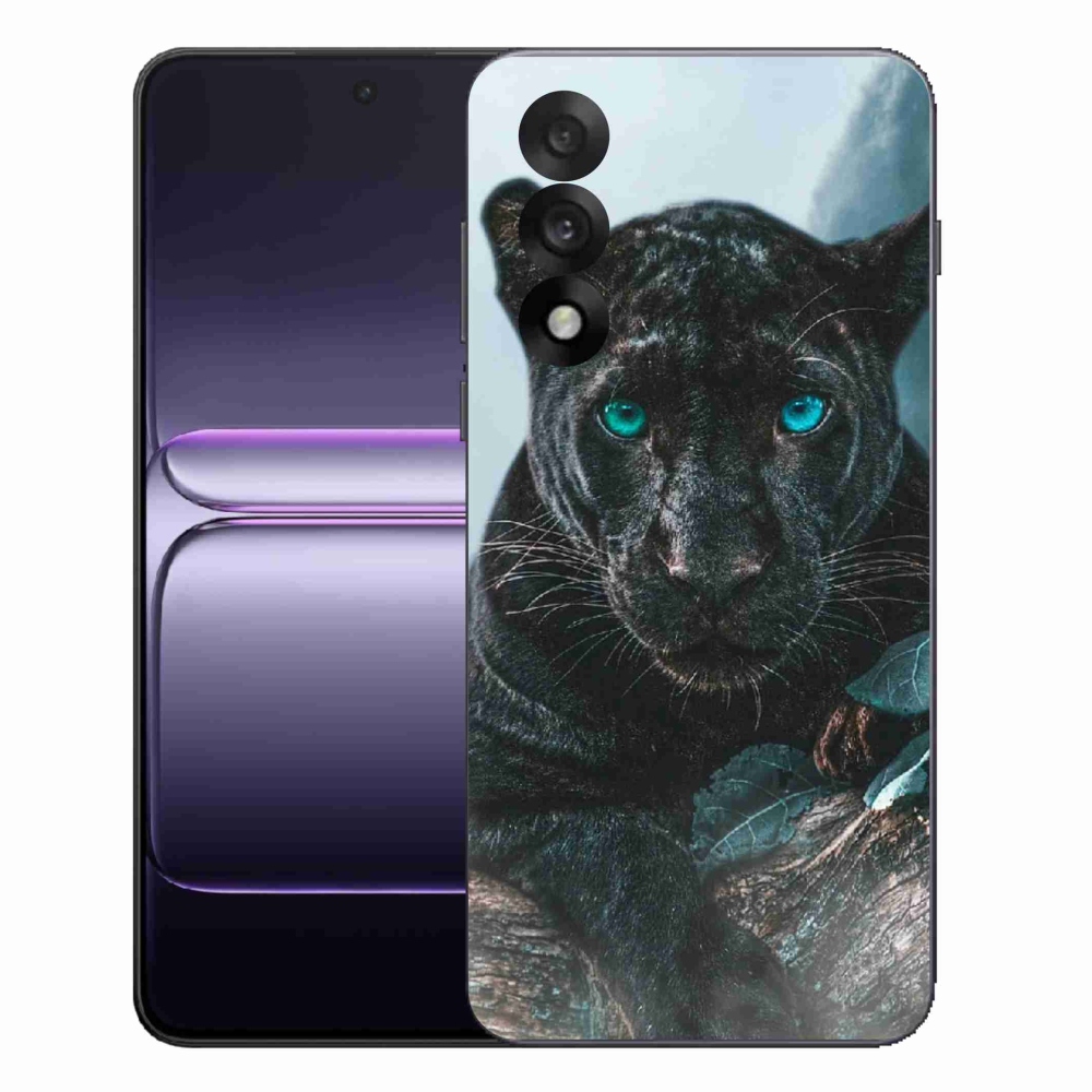 Zselés borítás mmCase One Plus Nord 5 - fekete párduc