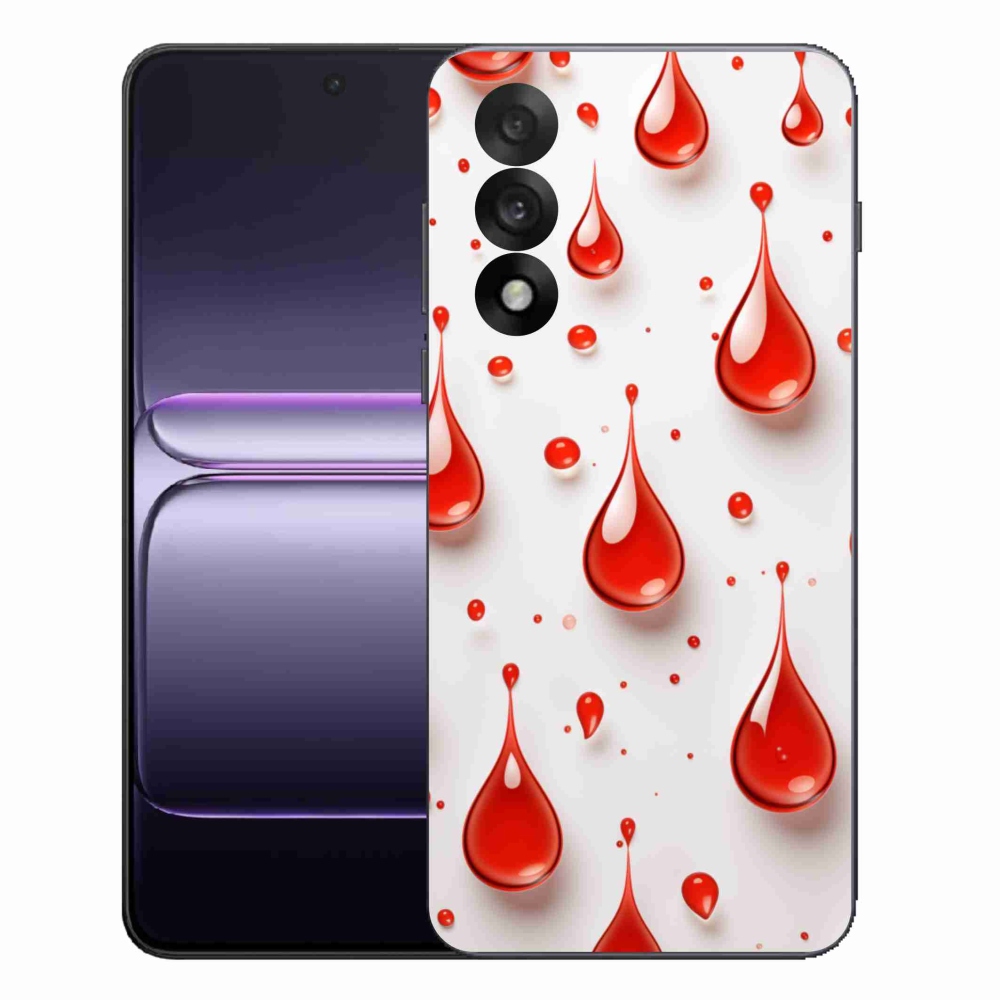 Gél borítás mmCase on One Plus Nord 5 - piros cseppek