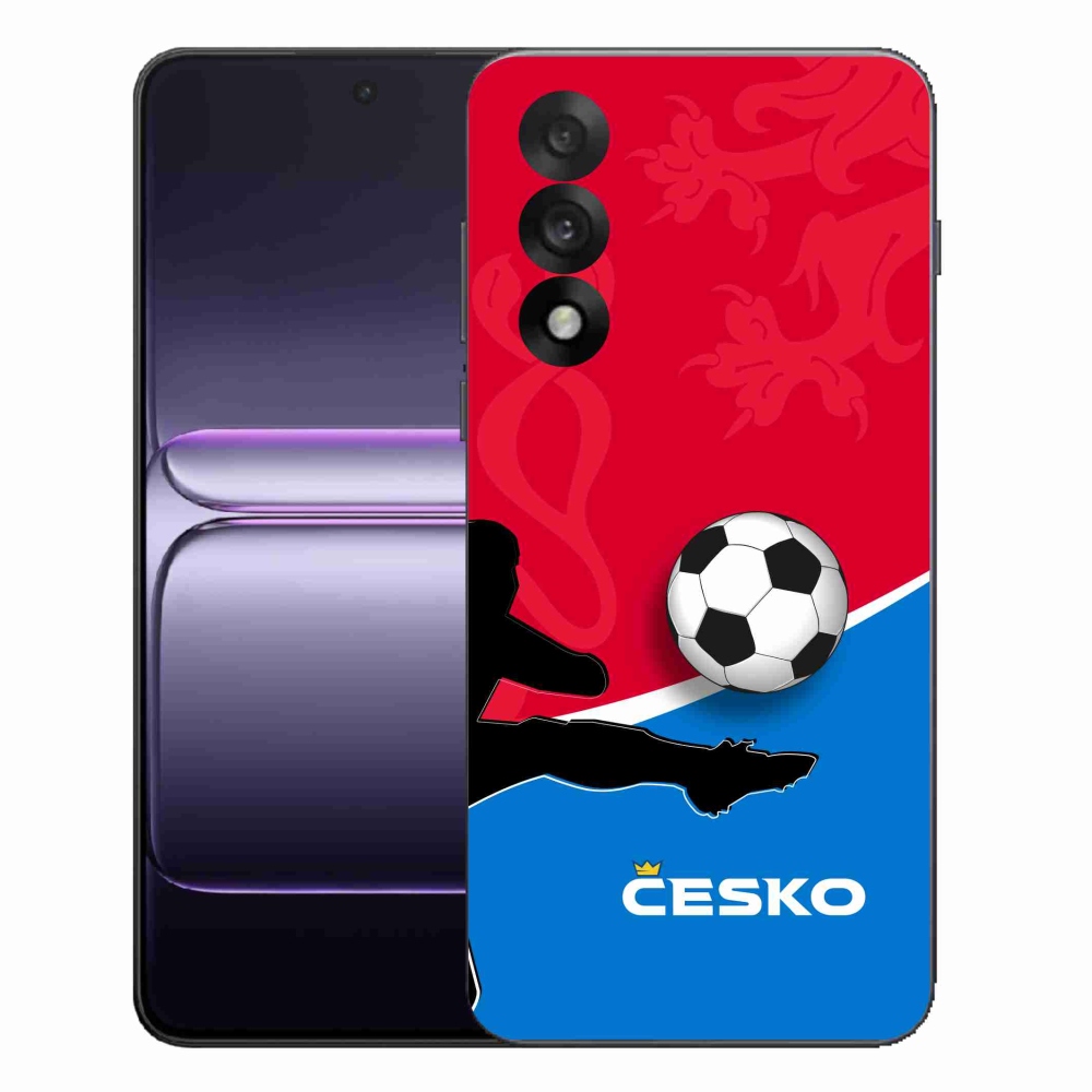 Gél védőburkolat mmCase a One Plus Nord 5 - futball Csehország 2
