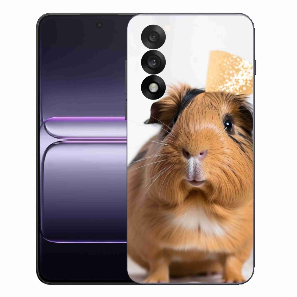 Zselés borítás mmCase a One Plus Nord 5 készülékhez - barna tengerimalac